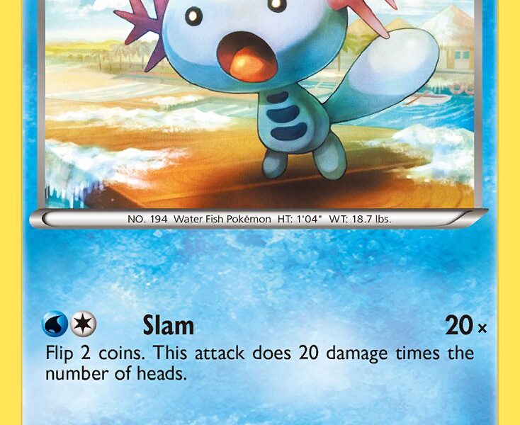 Wooper Pokemon Kaart