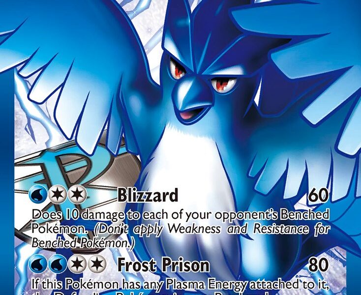 Articuno-EX Pokemon Kaart