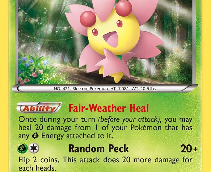 Cherrim Pokemon Kaart