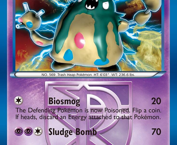 Garbodor Pokemon Kaart