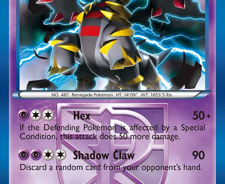 Giratina Pokemon Kaart