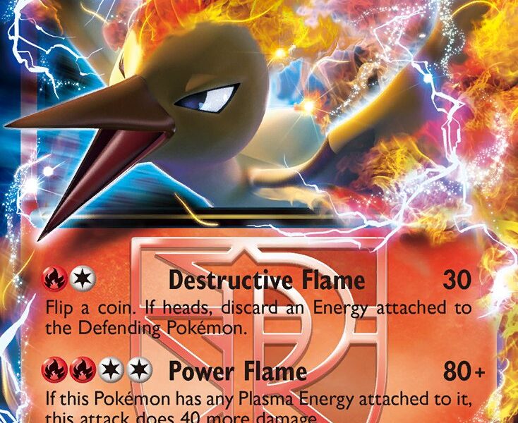 Moltres-EX Pokemon Kaart