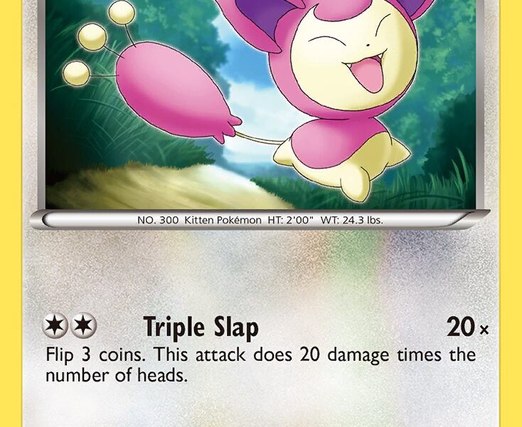 Skitty Pokemon Kaart