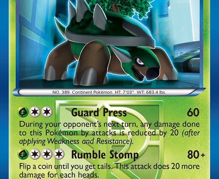 Torterra Pokemon Kaart