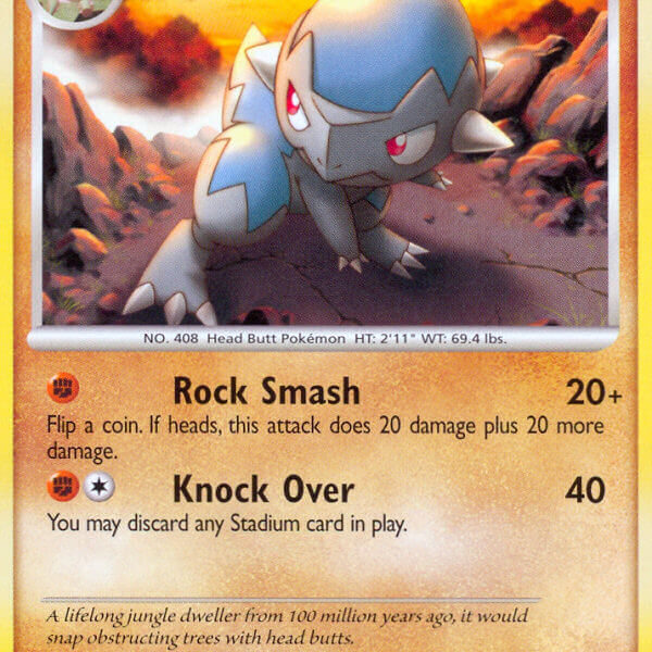 Cranidos Pokemon Kaart
