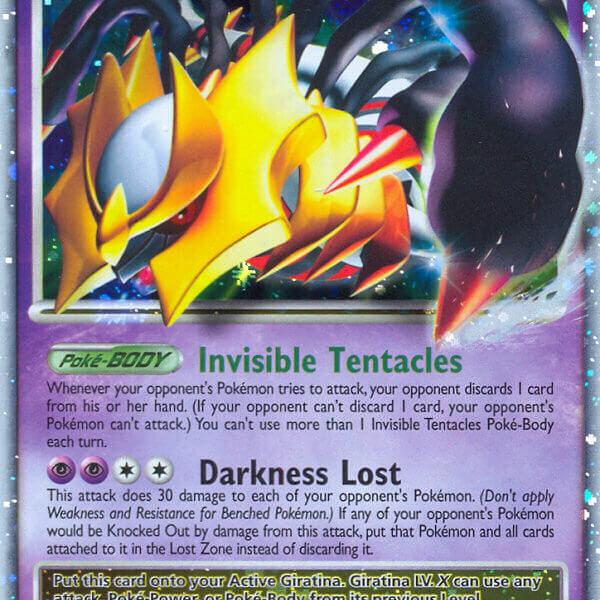 Giratina LV.X Pokemon Kaart