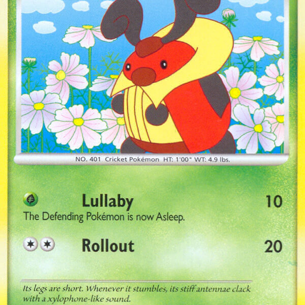 Kricketot Pokemon Kaart