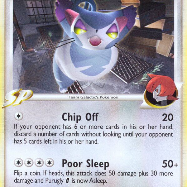 Purugly G Pokemon Kaart