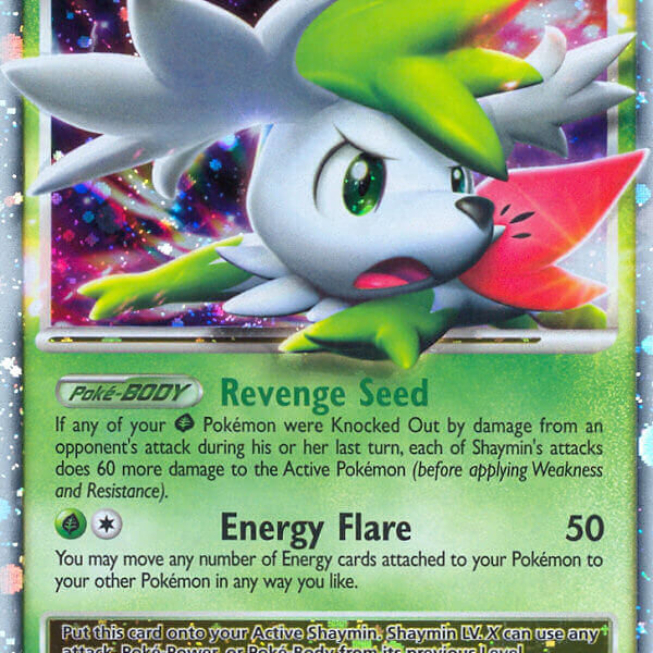 Shaymin LV.X Pokemon Kaart
