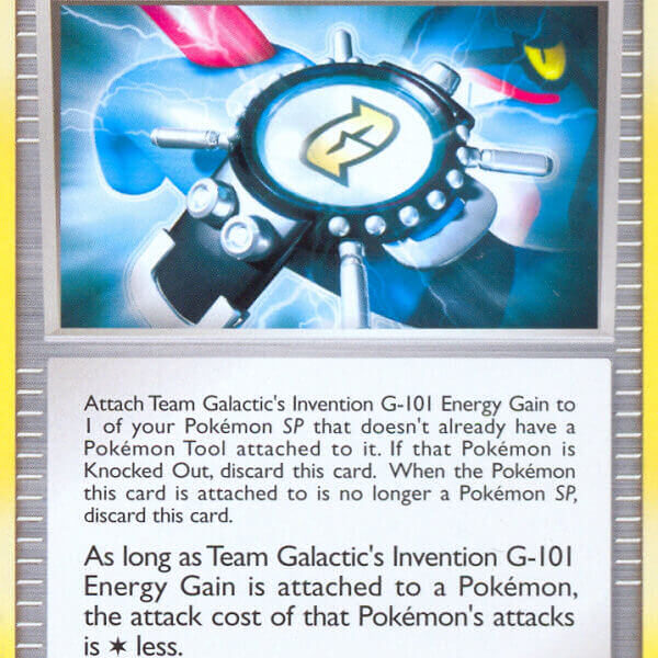 Team Galactic’s Invention G-101 Energy Gain Pokemon Kaart