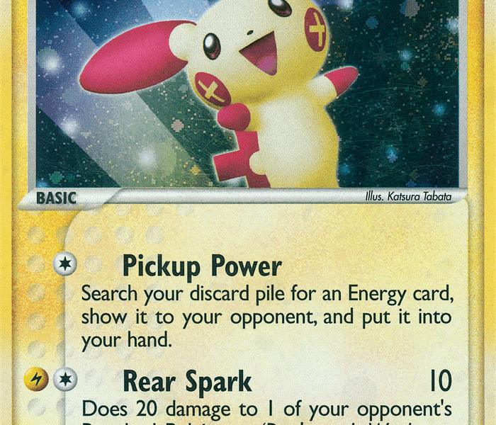 Plusle Pokemon Kaart