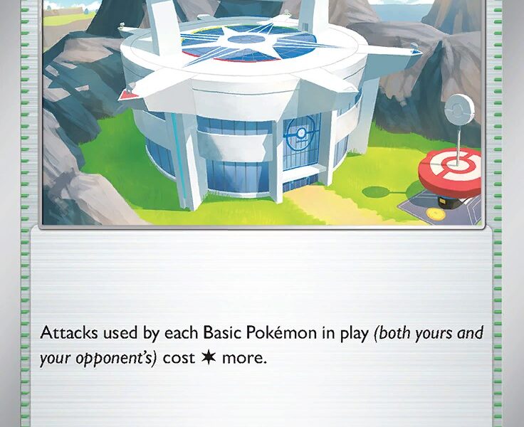 Pokemon League Headquarters Pokemon Kaart