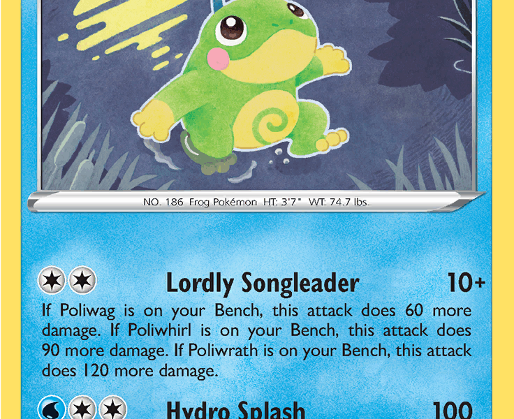 Politoed Pokemon Kaart