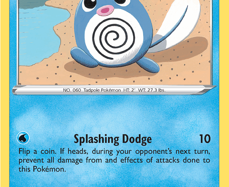 Poliwag Pokemon Kaart
