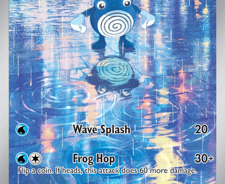 Poliwhirl Pokemon Kaart