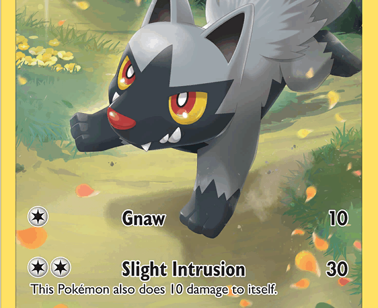 Poochyena Pokemon Kaart