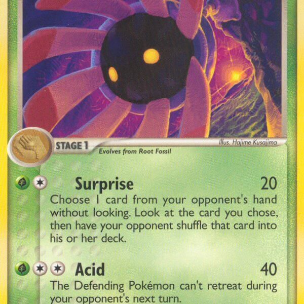 Lileep Pokemon Kaart