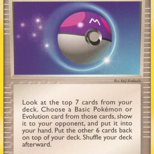 Master Ball Pokemon Kaart