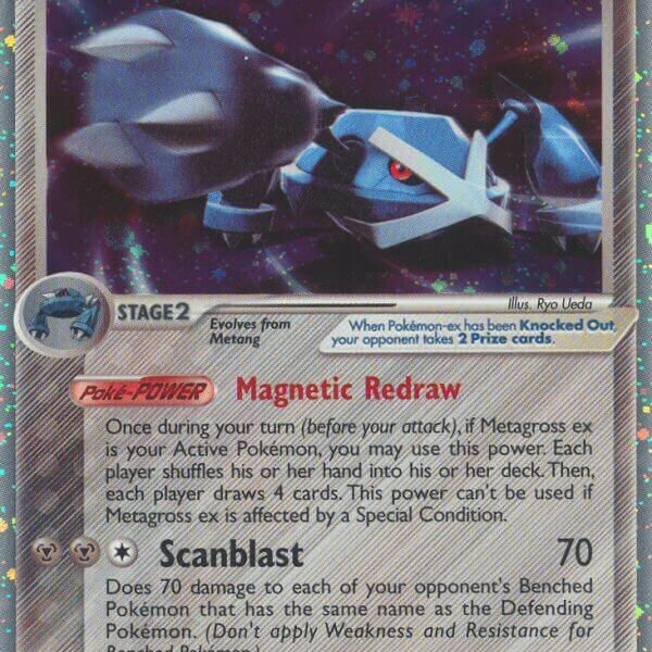 Metagross ex Pokemon Kaart