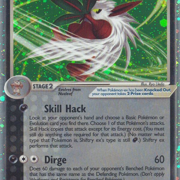 Shiftry ex Pokemon Kaart