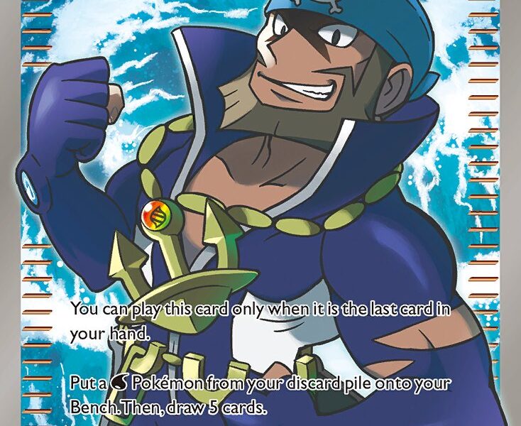 Archie’s Ace in the Hole Pokemon Kaart