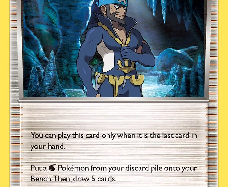 Archie’s Ace in the Hole Pokemon Kaart