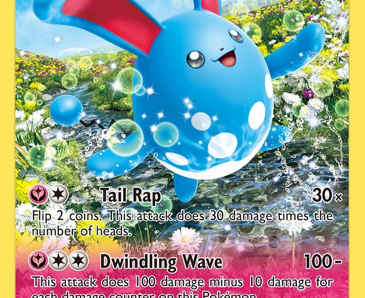 Azumarill Pokemon Kaart