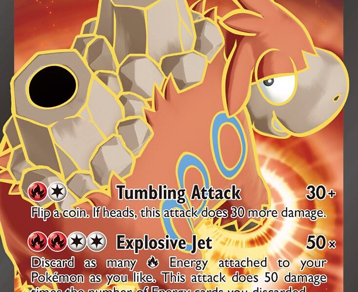Camerupt-EX Pokemon Kaart
