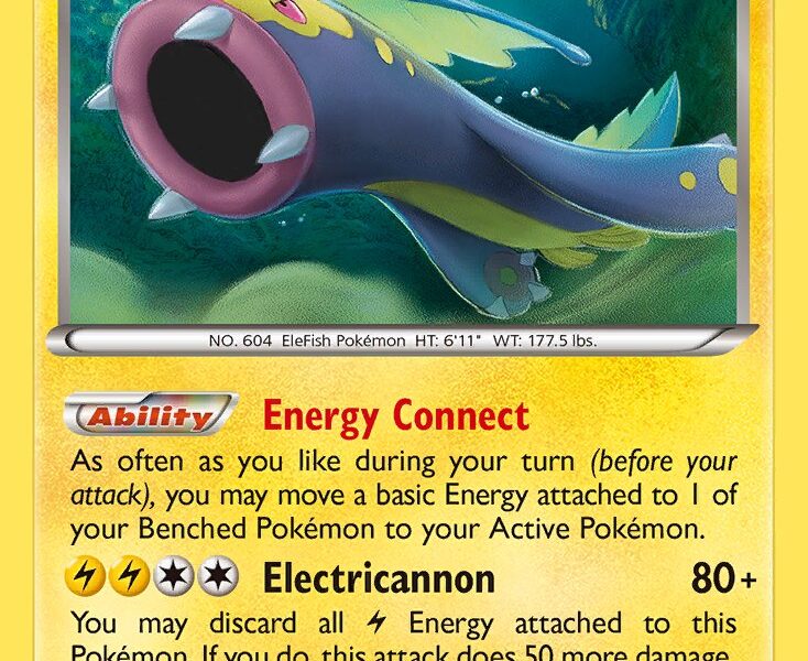 Eelektross Pokemon Kaart