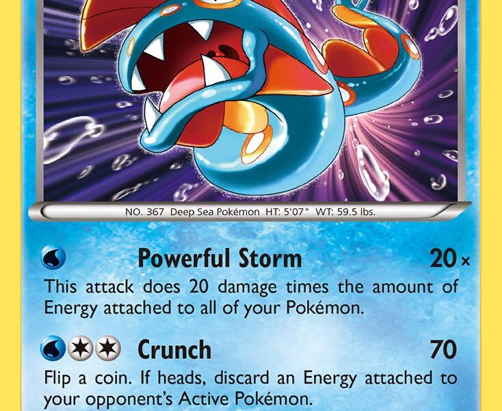 Huntail Pokemon Kaart