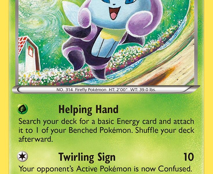 Illumise Pokemon Kaart
