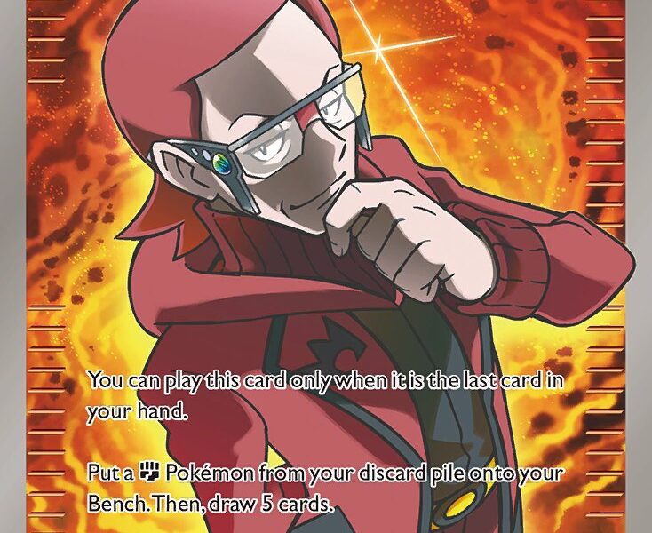 Maxie’s Hidden Ball Trick Pokemon Kaart