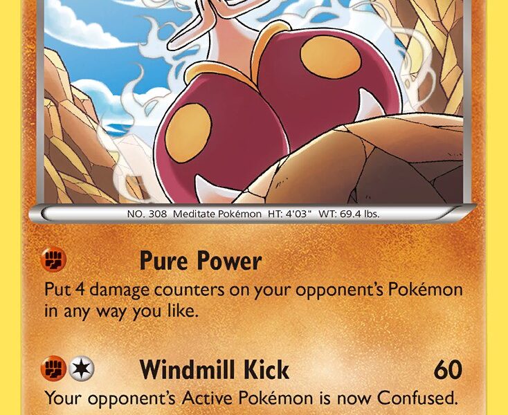 Medicham Pokemon Kaart