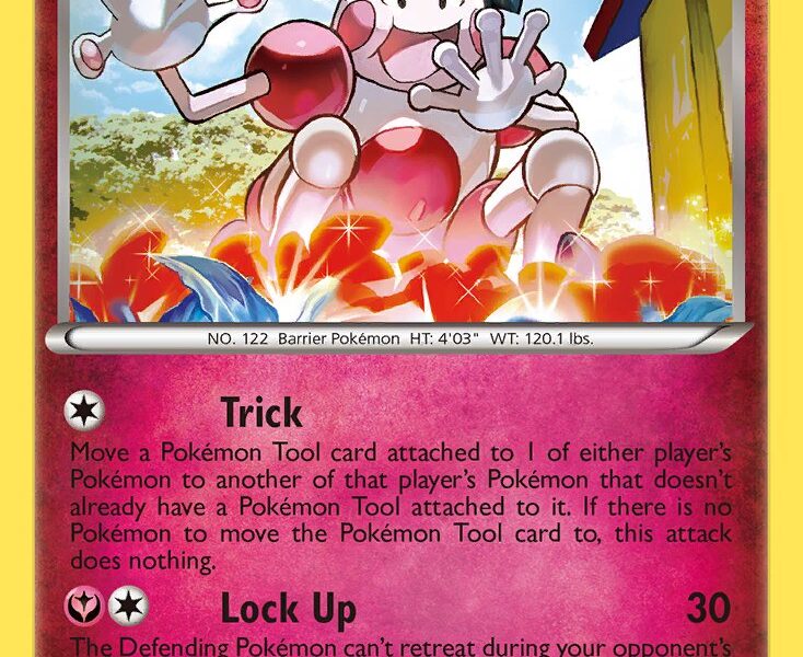 Mr. Mime Pokemon Kaart