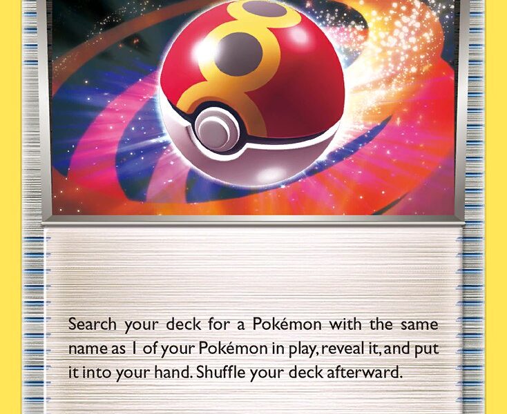 Repeat Ball Pokemon Kaart