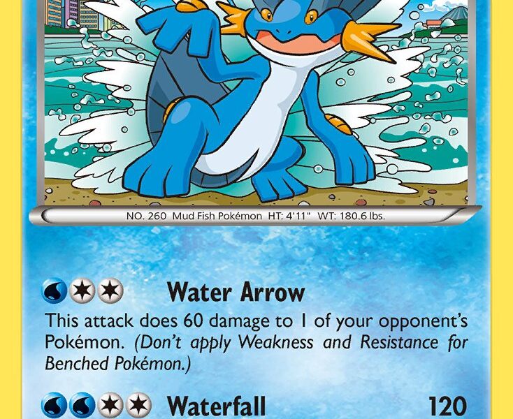 Swampert Pokemon Kaart