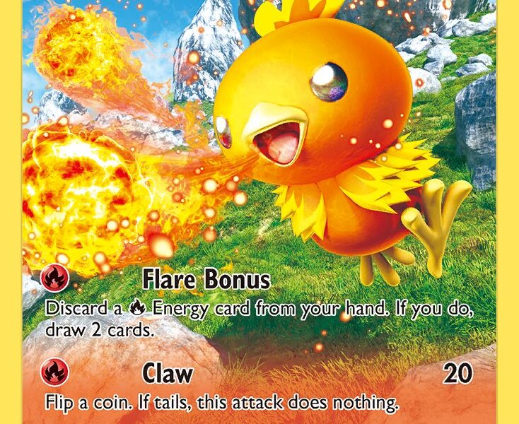 Torchic Pokemon Kaart