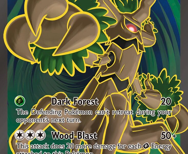 Trevenant-EX Pokemon Kaart