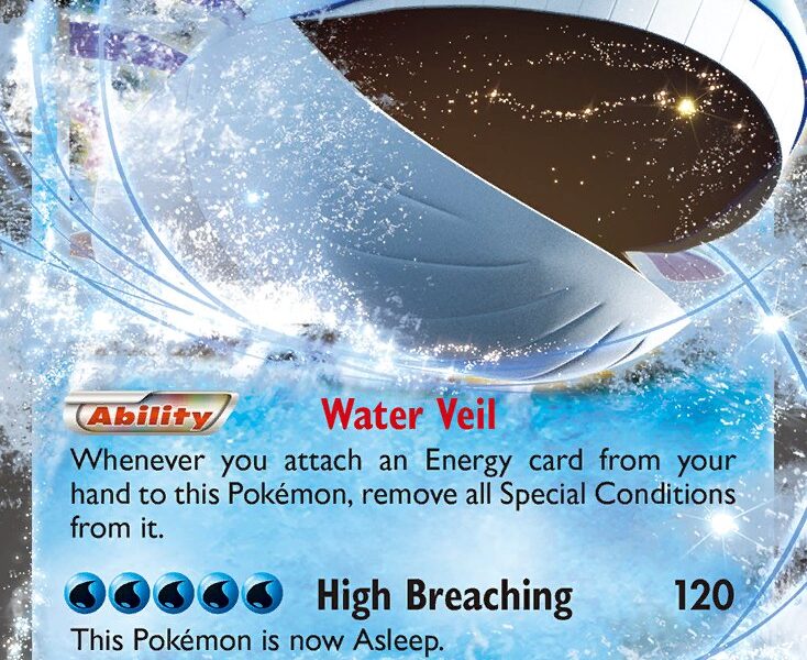 Wailord-EX Pokemon Kaart