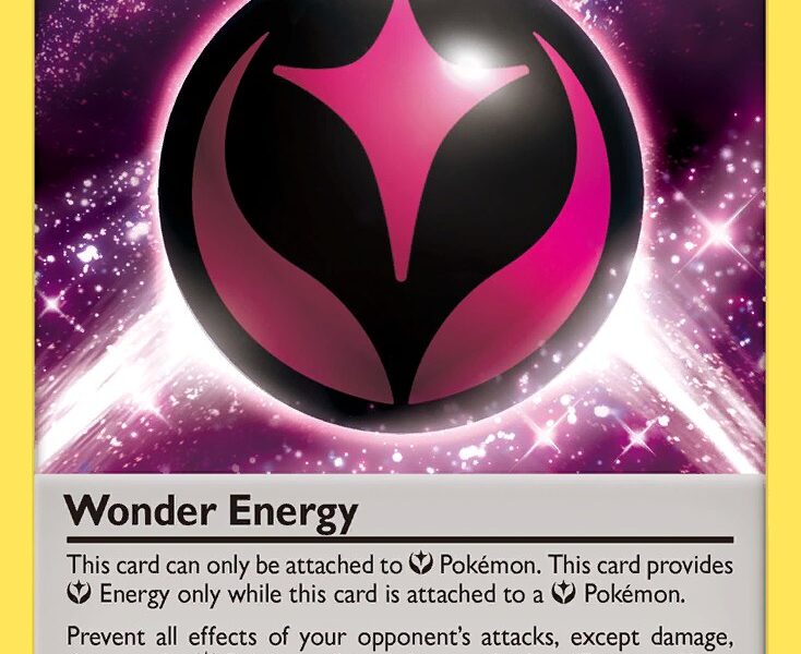 Wonder Energy Pokemon Kaart