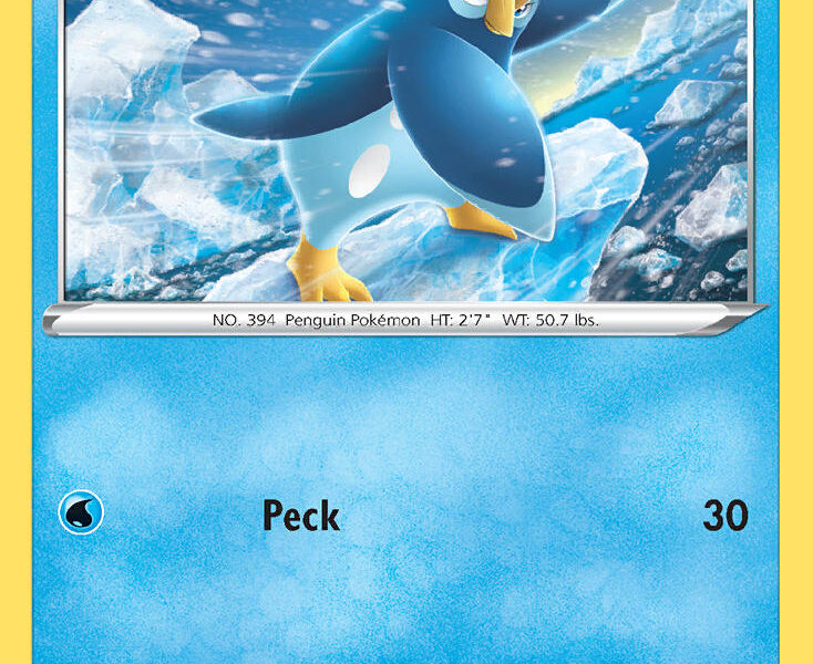 Prinplup Pokemon Kaart