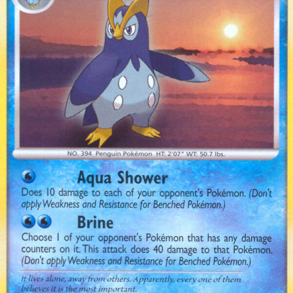 Prinplup Pokemon Kaart