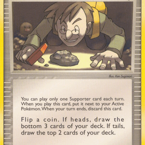 Professor Cozmos Discovery Pokemon Kaart