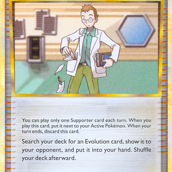 Professor Elm’s Training Method Pokemon Kaart