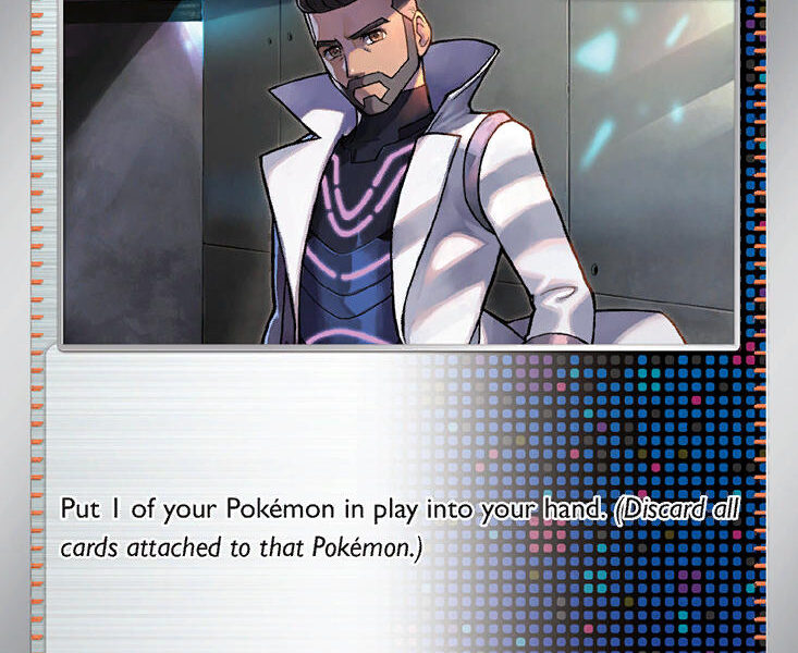 Professor Turo’s Scenario Pokemon Kaart