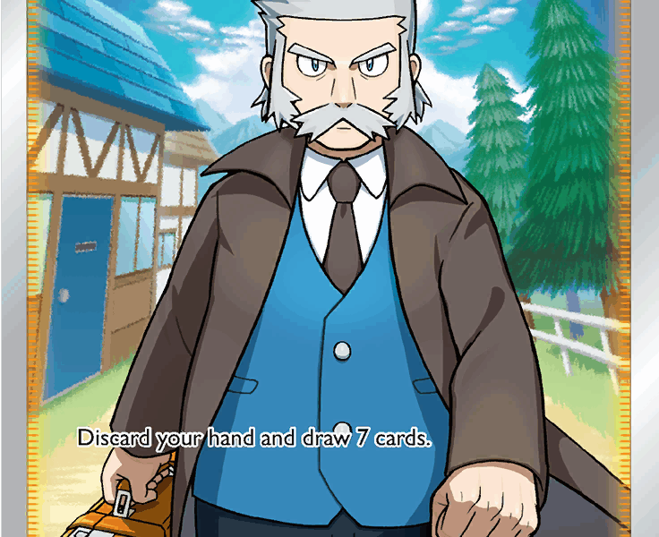 Professor’s Research Pokemon Kaart
