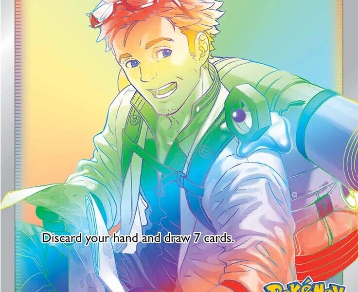 Professor’s Research (Professor Willow) Pokemon Kaart