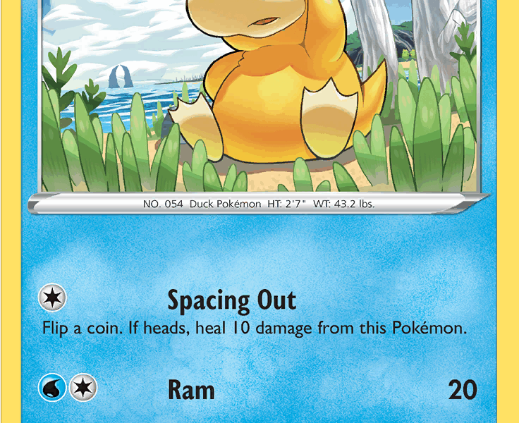 Psyduck Pokemon Kaart