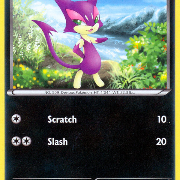 Purrloin Pokemon Kaart