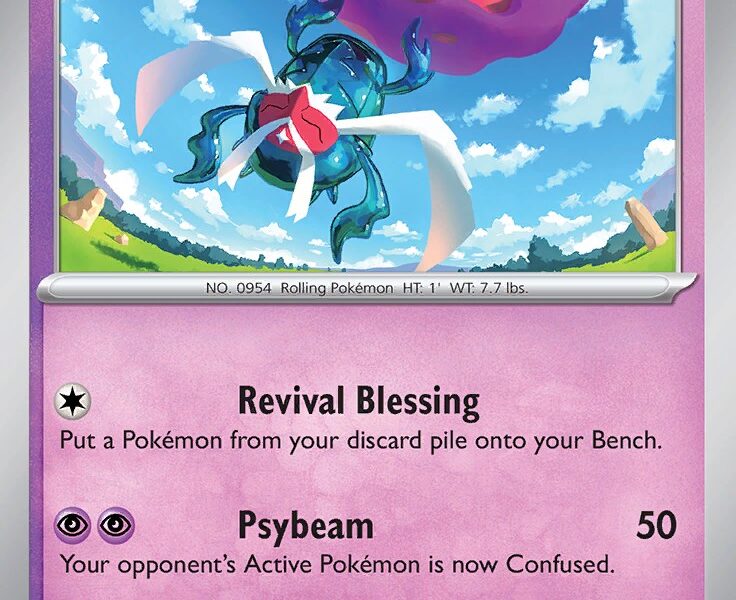 Rabsca Pokemon Kaart